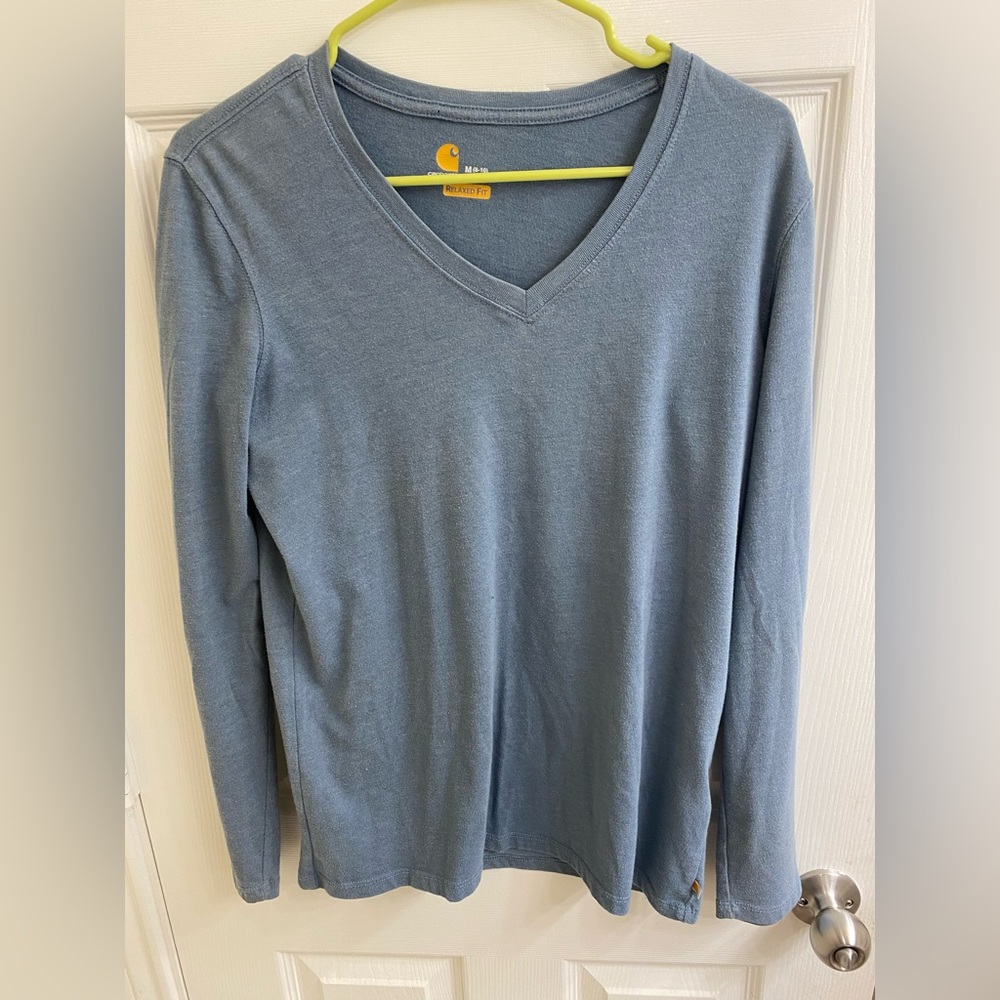Carhartt Mens Long Sleeve medium Blue
